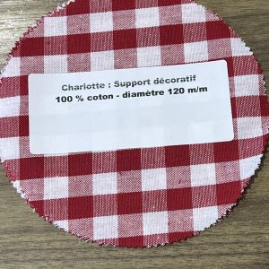 charlotte support decoratif