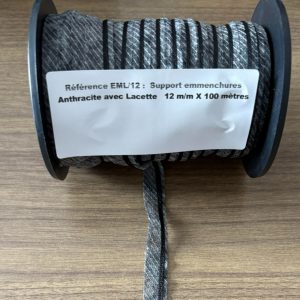 support emmanchures lacette 12mm x 100m
